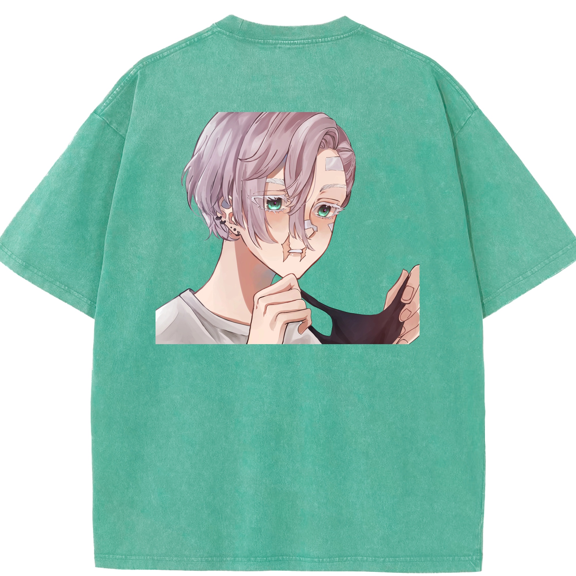 （画像用） 東京リベンジャーズ Tokyo Revengers 綿100% ヴィンテージ風 半袖Tシャツ（背面プリント）
